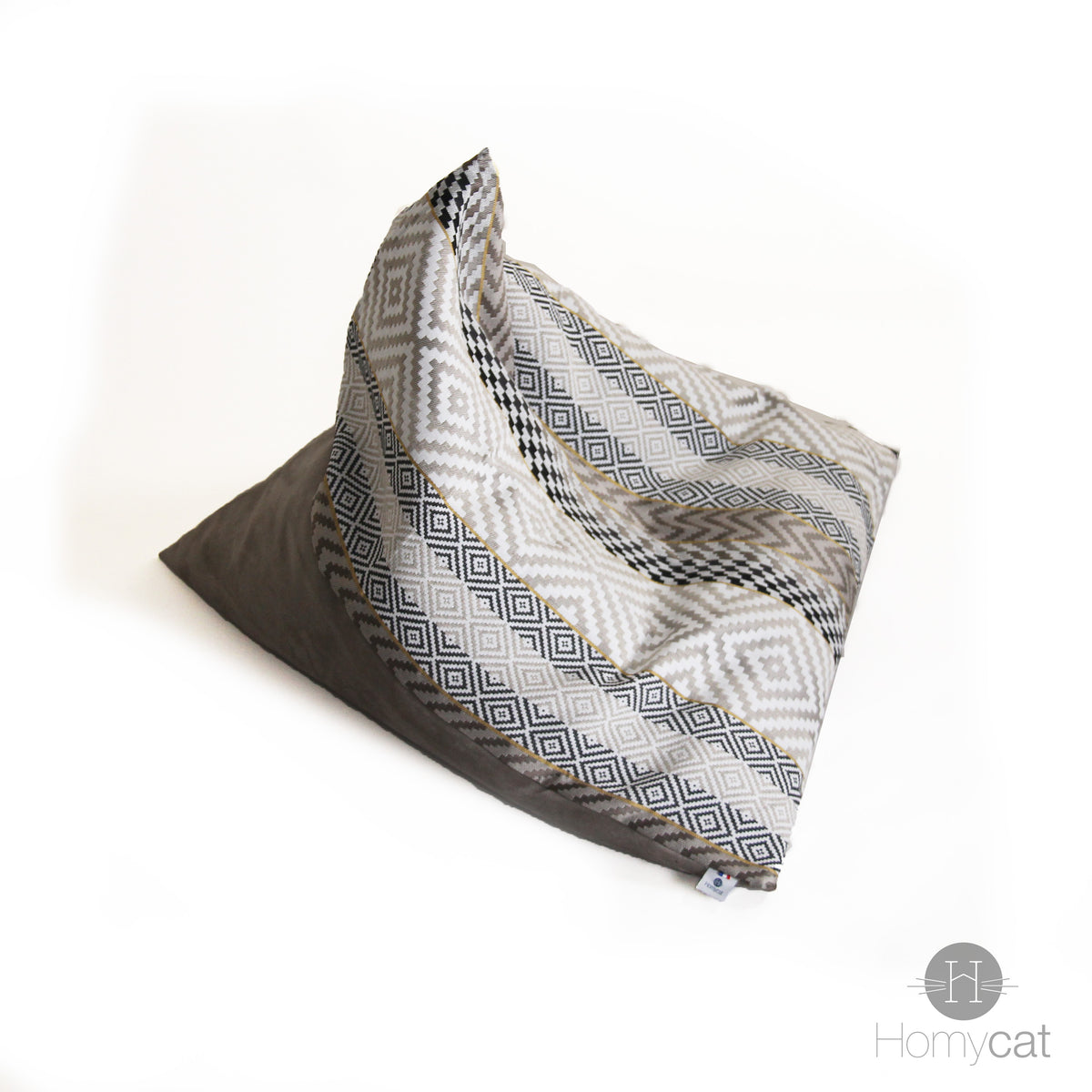 Berlingots et Housses S ET XL - Taupe mosaïque - Fin de série