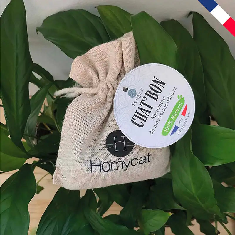 Absorbeur de mauvaises odeurs pour litière chat - Chat'bon