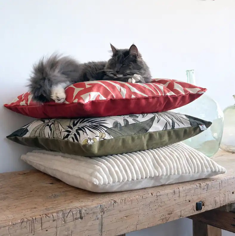 Coussins XL - Couchage chat stylé - Couleur au choix