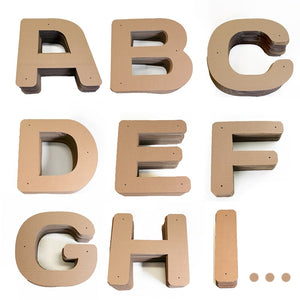 Recharges en carton - Griffoir Lettre de l'alphabet