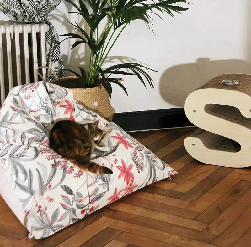 Couchages Chats Design - Pouf Berlingot -