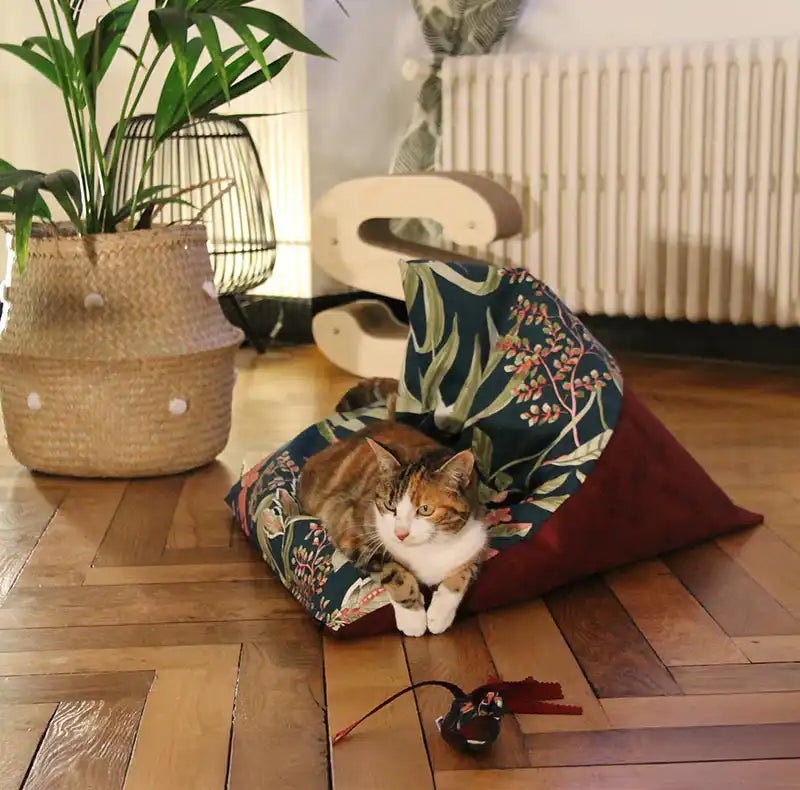 Couchages Chats Design - Pouf Berlingot -