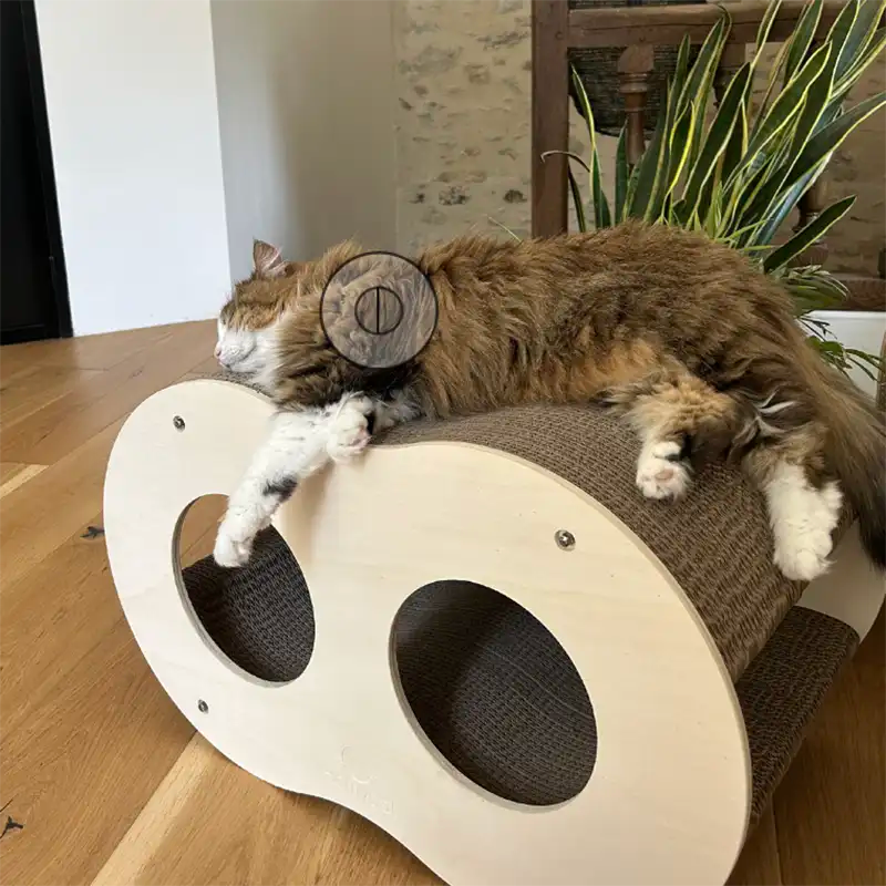 NOUVEAUTÉ - Griffoir Infini Homycat – 8 - Double vague