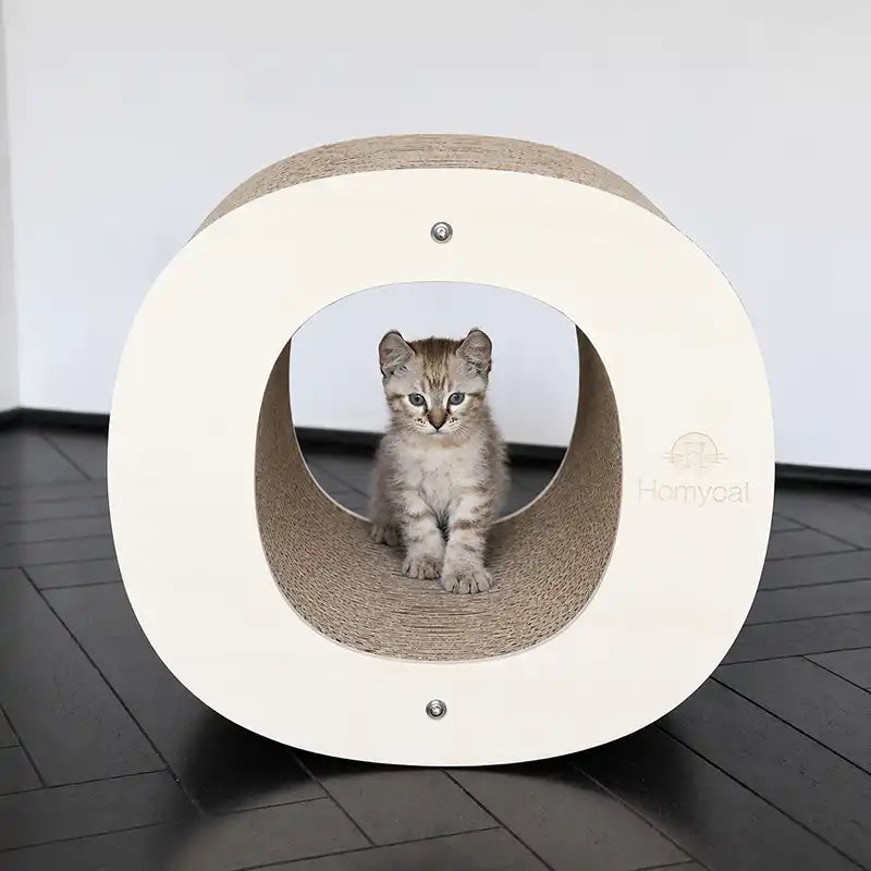 chaton-lynx-forme-rond-griffoir-grattoir-homycat-qualité