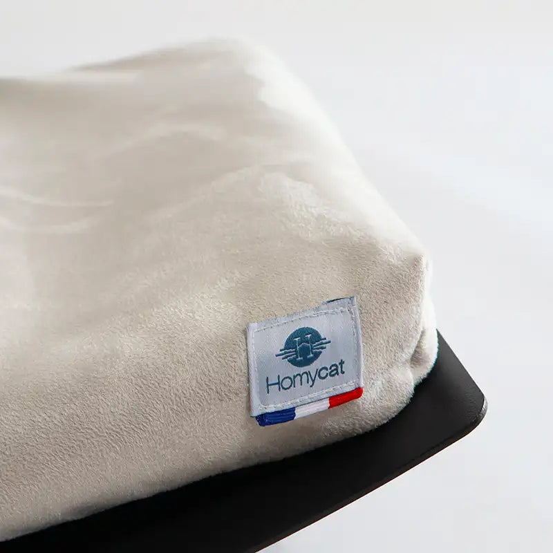 Lit hamac mural avec coussin - Ecru