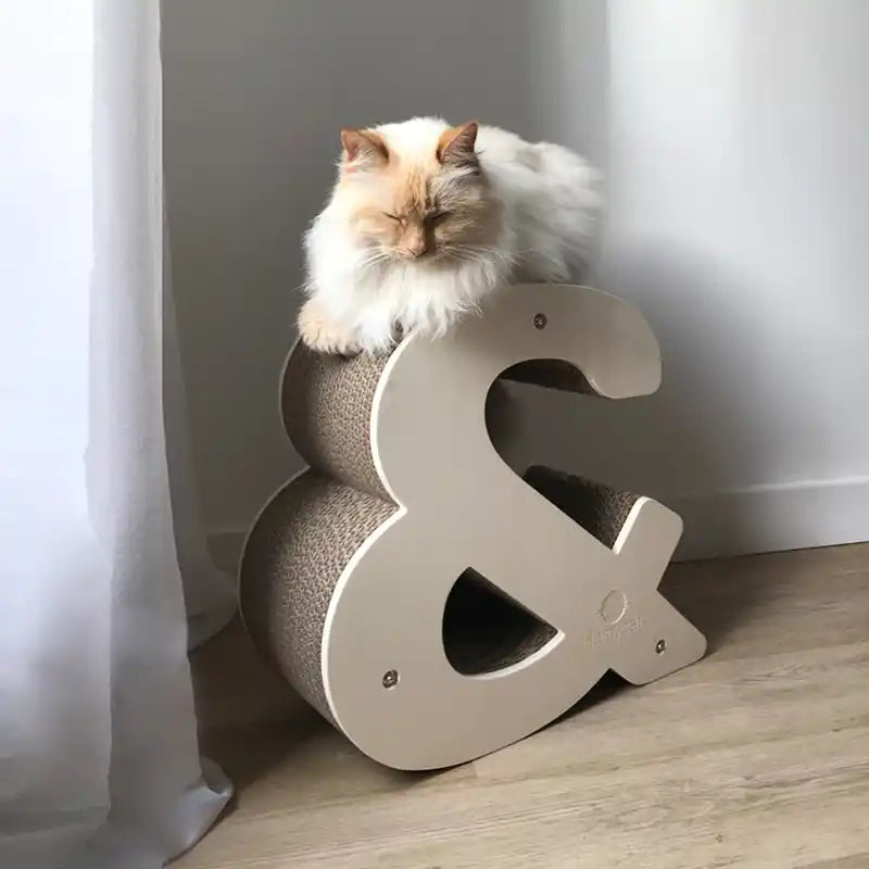 Griffoir chat Symbole esperluette &amp;