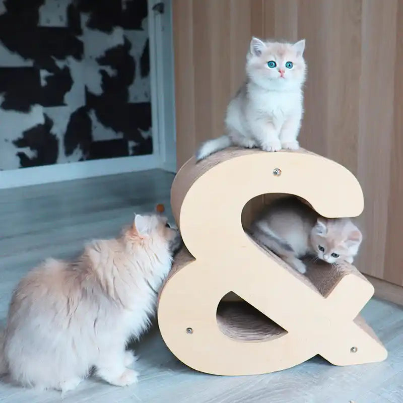 Griffoir chat Symbole esperluette &amp;