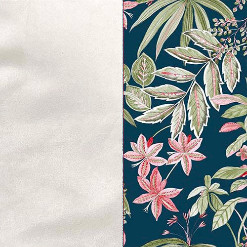 Berlingot Fleuri Emeraude Ecru - Couchage bien-être pour chat