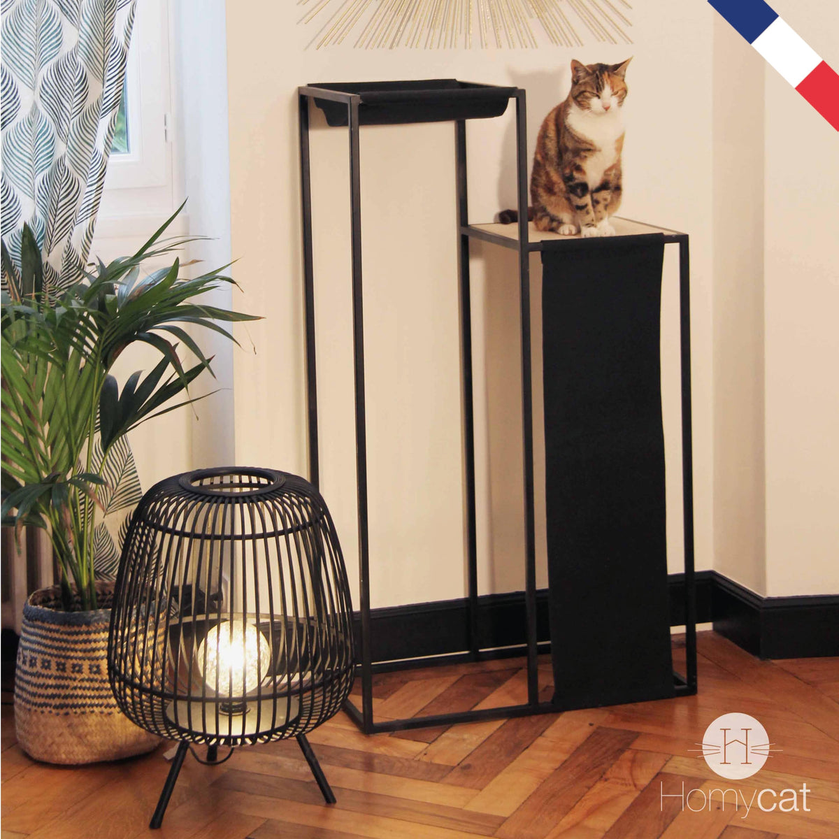 Grand arbre à chat design Élégance - Format XL