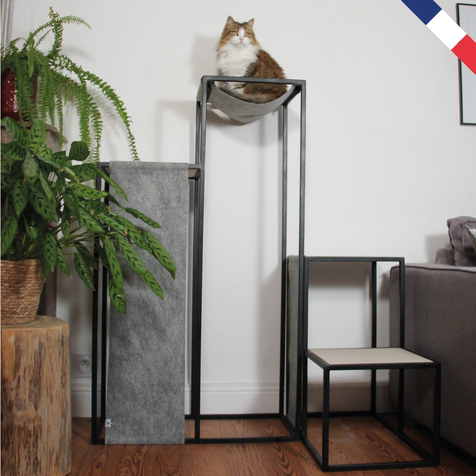 Très grand arbre à chat Élégance - Format XXL