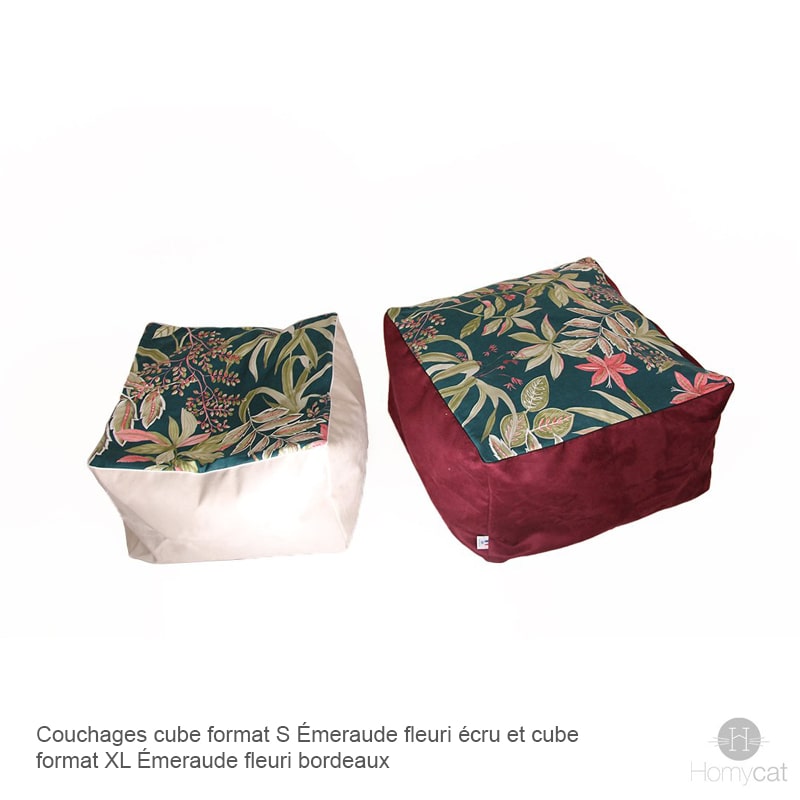 couchages-format-xl-et-s-fleuri-ecru-bordeaux-housse-lavable-deco-chat-homycat