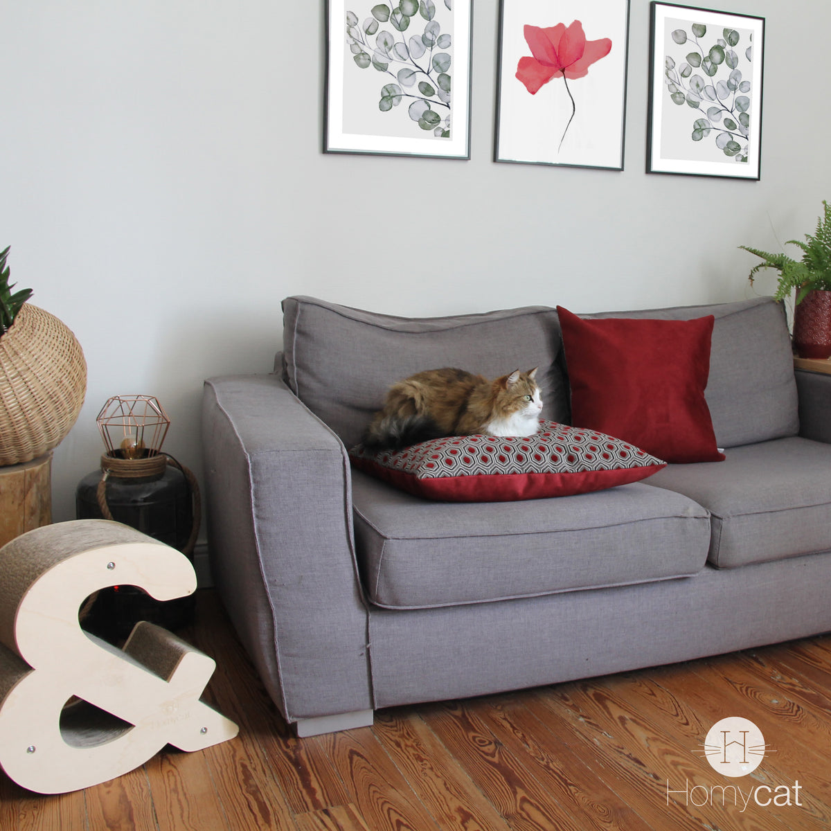 Coussins XL - Couchage chat stylé