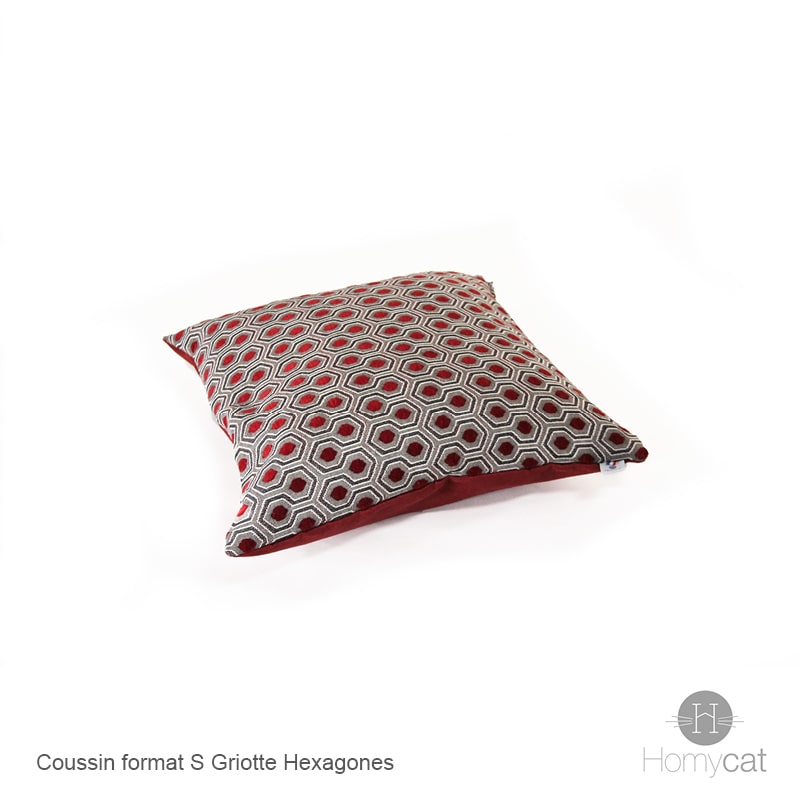 coussin-rouge-griotte-format-45x45-homycat-géométrique