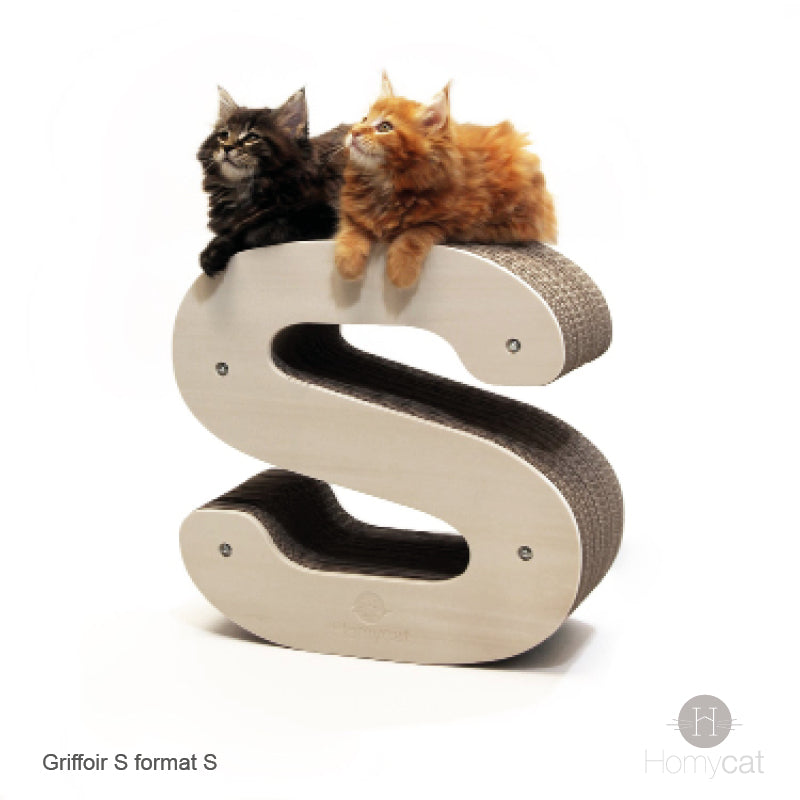 lettre-S-mainecoon-noir-roux-carton-bois-fabriqué-en-france