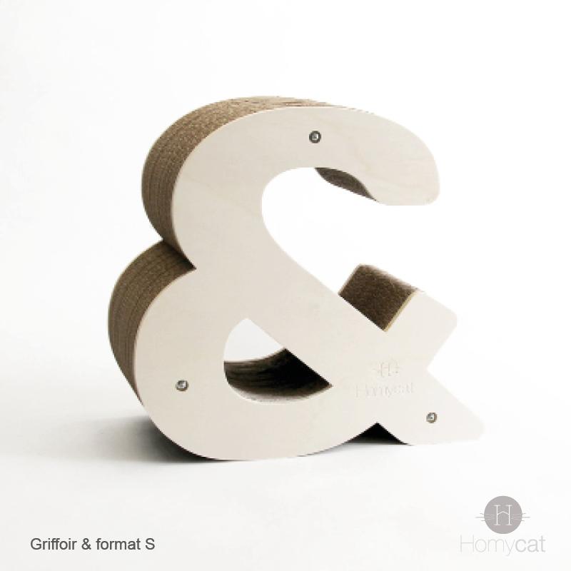 Lettre Griffoir au choix (A à Z) - parcours mural pour chats