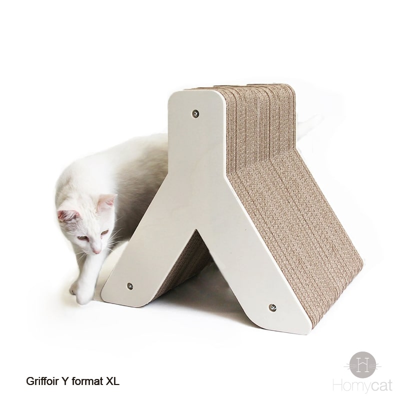 arbre-a-chat-lettre-griffe-griffoir-grattoir-design-france-carton-bois-homycat-y