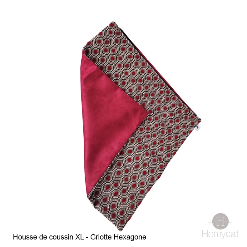 HOUSSES DÉCO 55x55CM POUR COUSSIN XL