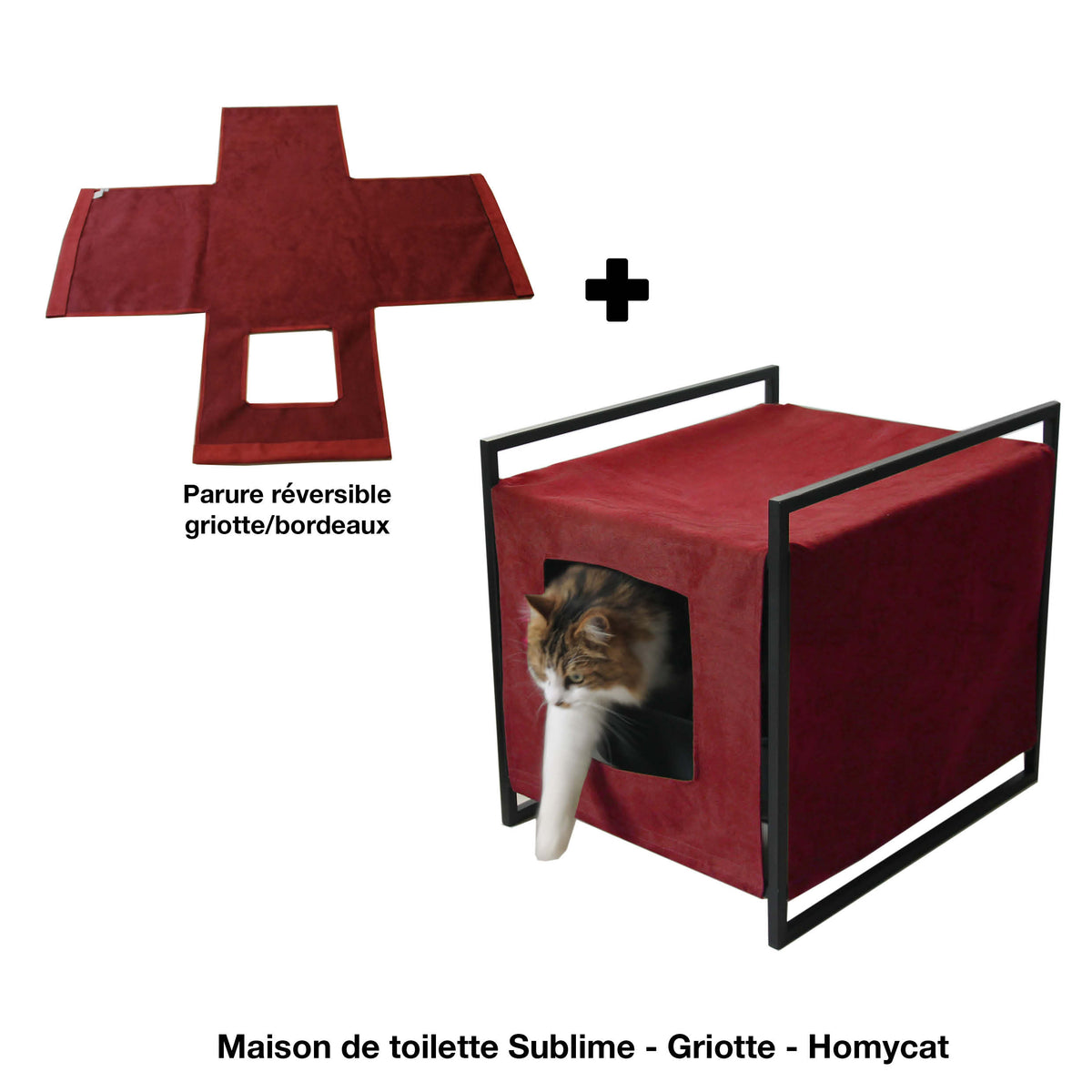 Maison de toilette Sublime - Griotte / Bordeaux