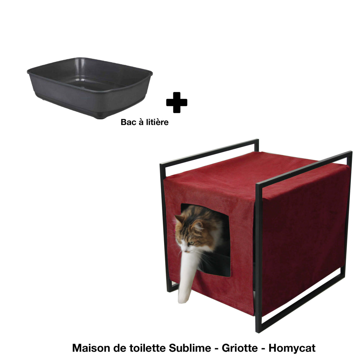 Maison de toilette Sublime - Griotte / Bordeaux