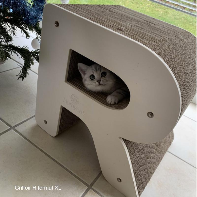 Pack de 3 Lettres Griffoir XL pour chat au choix