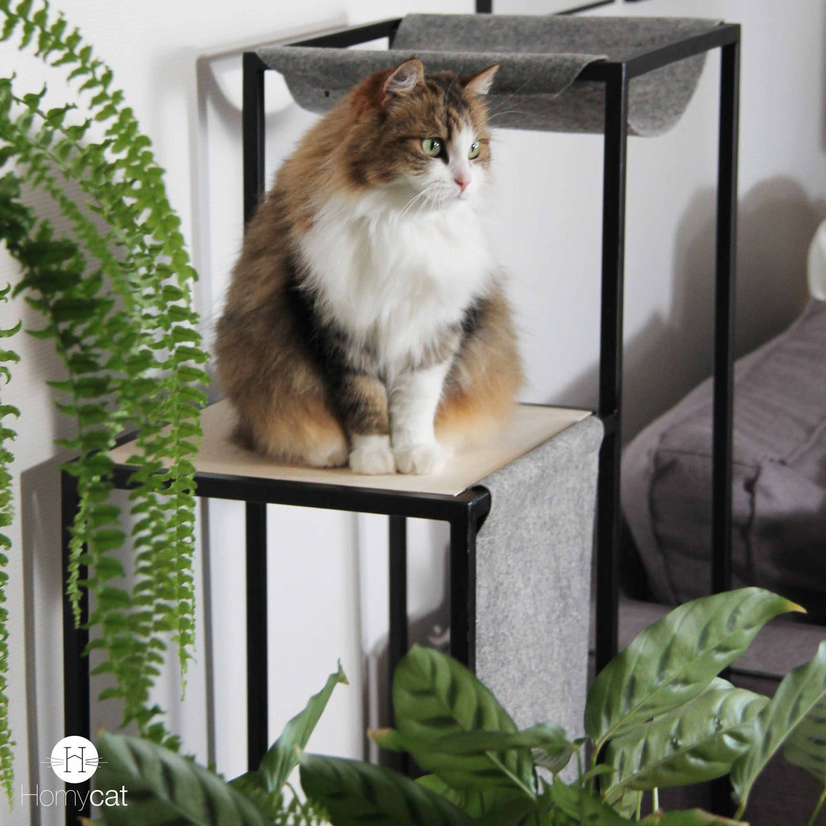 Grand arbre à chat design Élégance - Format XL