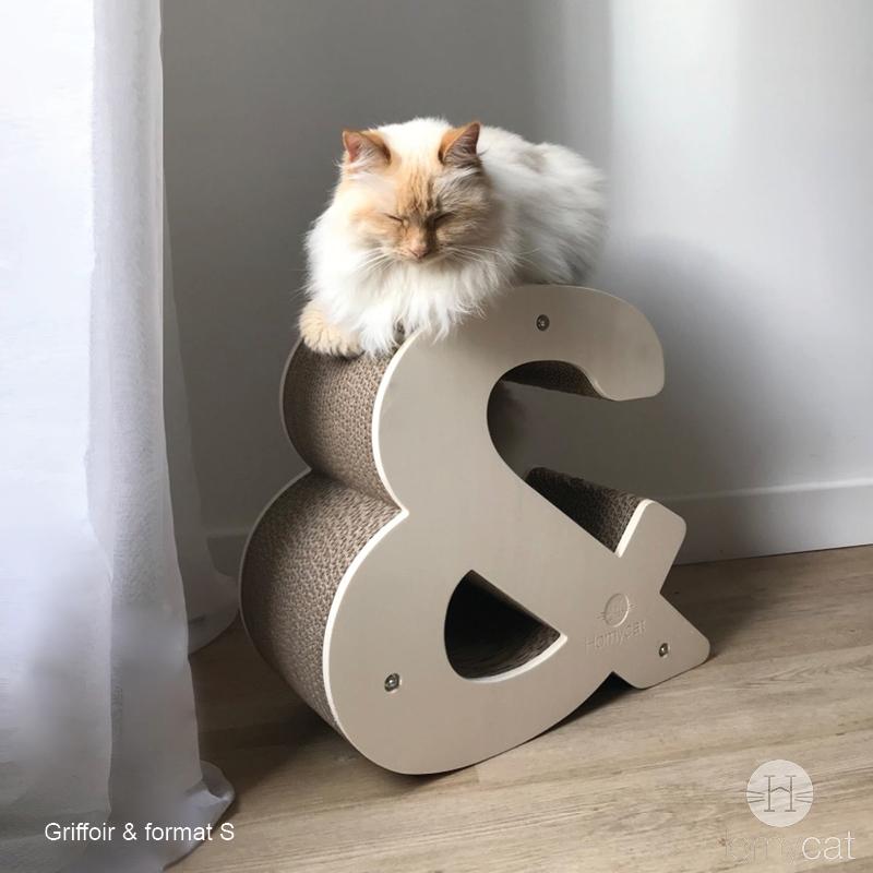 Lettre Griffoir pour chats taille S au choix