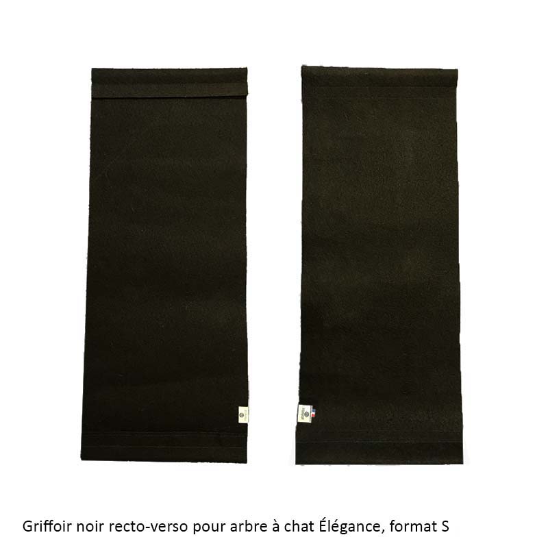 griffoir amovible noir pour arbre à chat 