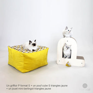 jaune-chaton-confort-couchage-pack-griffoir-lettre-P-jouet